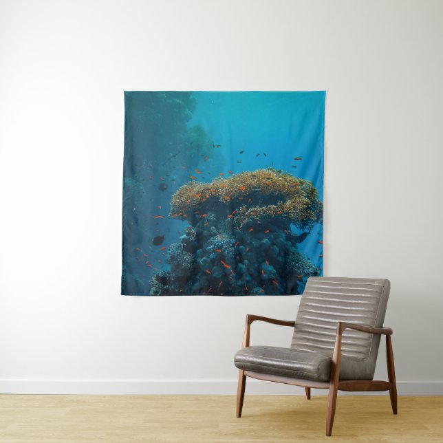 Pretty Fishes And Reefs Tapestry (In Situ)