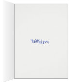 Pretty Floral 70th Birthday, for Partner Cards (Inside (Right))