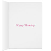 Pretty Floral 80th Birthday Greeting Cards (Inside (Right))