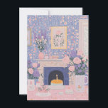 Pretty Floral Birthday Card<br><div class="desc">Show that special someone how much you care with a beautiful personalized card for their birthday.</div>
