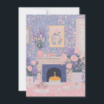 Pretty Floral Birthday Card<br><div class="desc">Show that special someone how much you care with a beautiful personalized card for their birthday.</div>