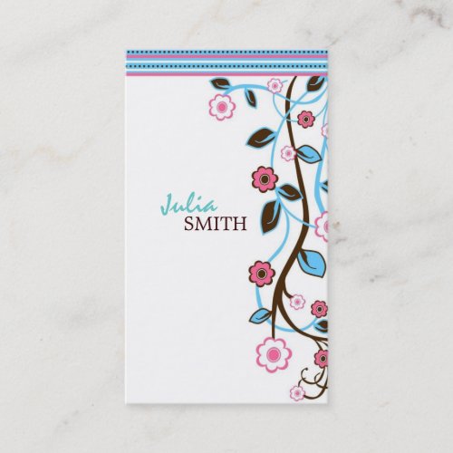 Pretty Floral Business Cards