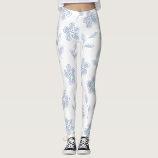Pretty Floral Colorful YOGA Leggings