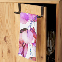Pretty floral kitchen towels