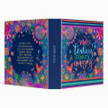 Pretty Floral Make Today Ridiculously Amazing 3 Ring Binder | Zazzle