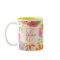 Pretty Floral Monogram Mug