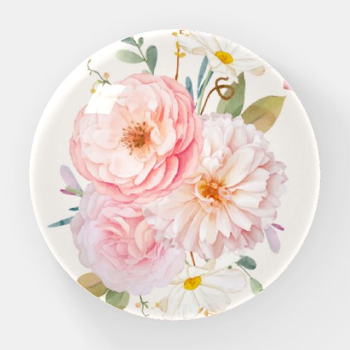 Pretty Floral Paperweight