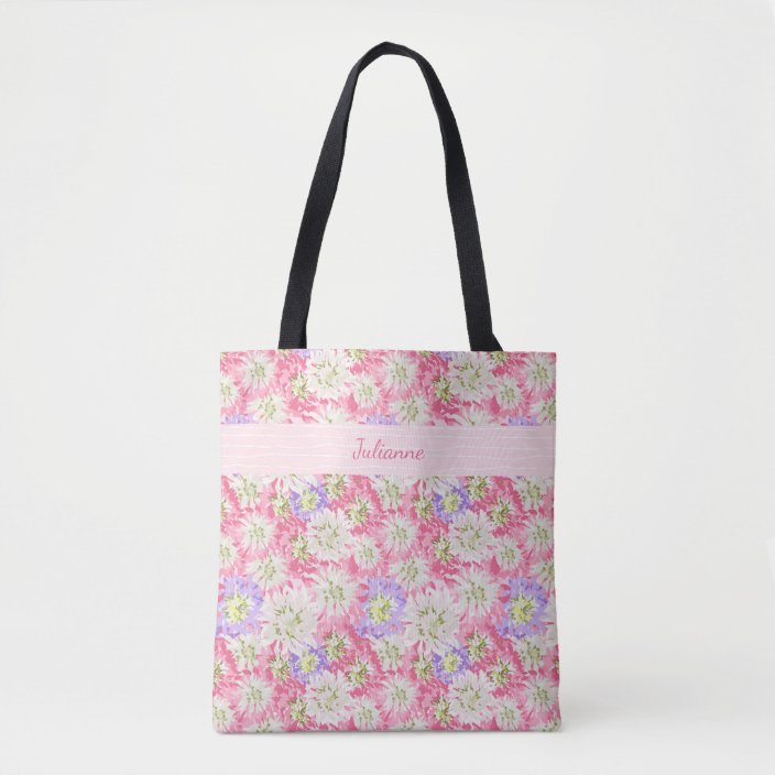 mauve tote bag