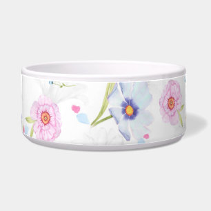 Pretty Floral Pattern Bowl