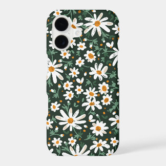 Pretty floral pattern daisies, wildflowers iPhone 17 case