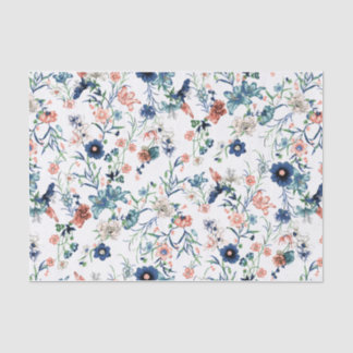 Pretty Floral Pattern Tissue Paper