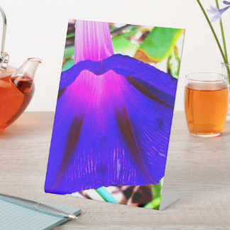 Pretty Floral  Pedestal Sign