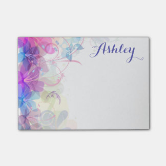 Pretty Floral Post-it® Notes