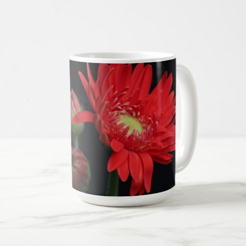 Pretty floral with verse from Mark 1124 Coffee Mug