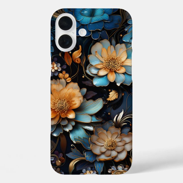 Pretty Flower Design Phone Case (Back)