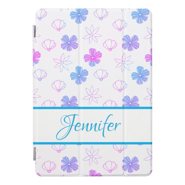 Pretty Flower iPad Pro Cover (Front)
