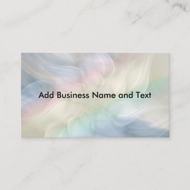 Pretty Flower Mandala design Business Card (Front)