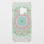 Pretty Flower Mandala Ornate Colorful Personalised Uncommon Samsung Galaxy S9 Case<br><div class="desc">Pretty decorative personalised case with ornate intricate flower mandala pattern.</div>