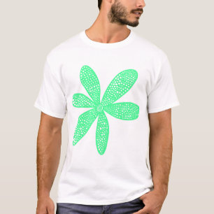 Pretty Flower - Mint Green T-Shirt
