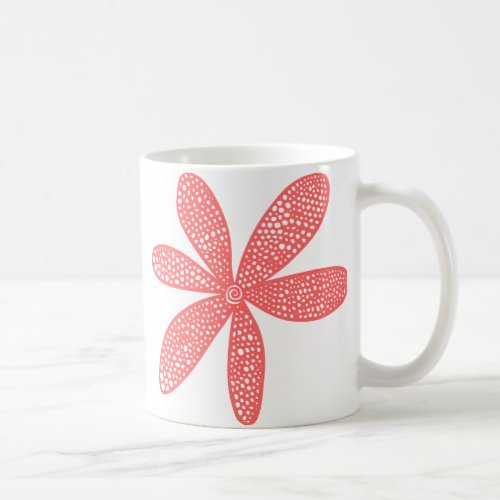 Pretty Flower _ Tropical Pink Coffee Mug