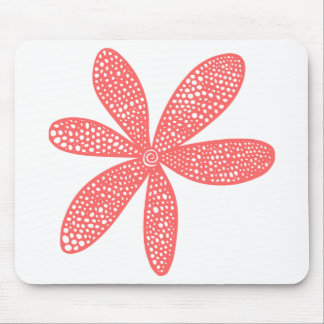 Pretty Flower - Tropical Pink Mouse Pad