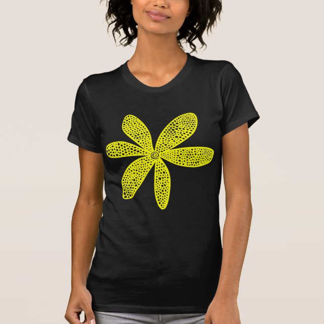 Pretty Flower - Yellow T-Shirt (Front)