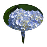 Pretty Flowering Hydrangea Flowers in Bloom Cake Topper