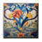 Pretty Flowers Art Deco Ceramic Tile