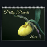 Pretty Flowers Calendar<br><div class="desc">An assortment of pretty flowers calendar. Photography by Susan. Click on Customize to add text and change calendar year dates. These images are available on many products in my store. Links to all of my stores are located on my Profile page. Thanks for stopping by Smilin' Eyes Treasures.</div>