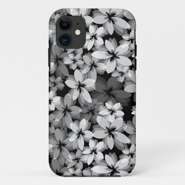 Pretty Flowers Case-Mate iPhone Case (Back)