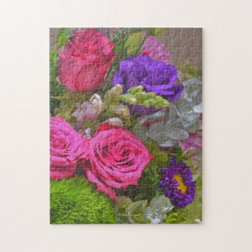 Pretty Flowers Floral Puzzle