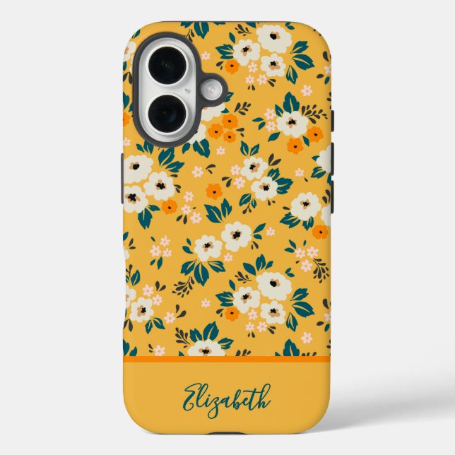 Pretty Flowers Girly  Case-Mate iPhone Case (Back)