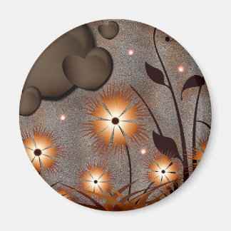 Pretty Flowers Magnet