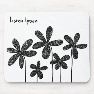 Pretty Flowers Mouse Pad