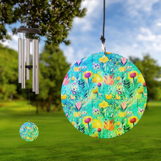 Pretty Flowers Nature Lovers | Wind Chime (Outdoor)