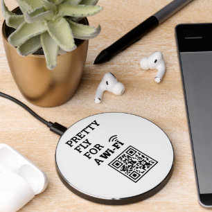 Pretty Fly For a Wifi Scan to Connect QR Code  Wireless Charger
