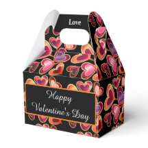 Pretty Foil Textured Stack Double Heart Lollipops