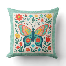 Pretty Folk Art Butterfly