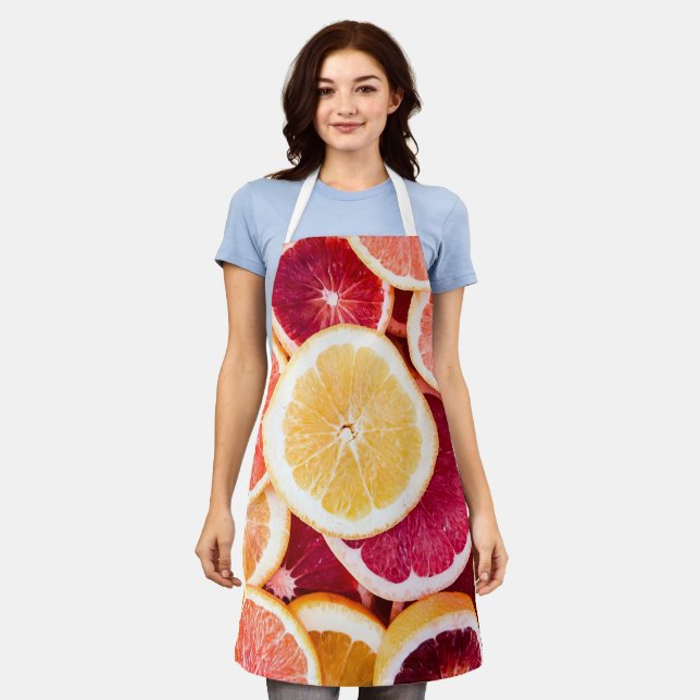 Pretty Food Apron (Worn)