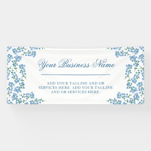 Pretty Forget_Me_Nots Business Banner