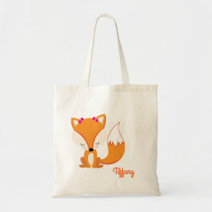 Pretty Fox Tote Bag