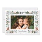 Pretty Frame Little Deer | White Photo Christmas