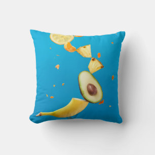 Pretty Fruits Throw Pillow