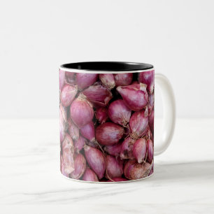 Pretty Fruits Two-Tone Coffee Mug