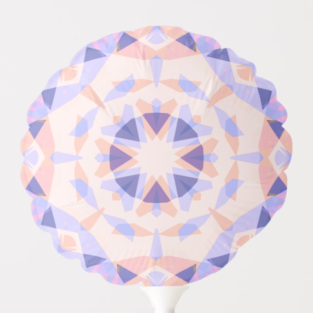 Pretty Fun Pink Purple Birthday Party Magic Star Balloon (Front)