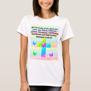 PRETTY GALATIANS 5 FRUIT OF THE SPIRIT T-Shirt