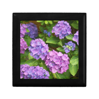 Pretty Gift Box with Hydrangeas