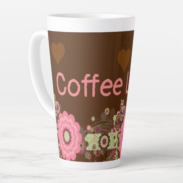 Pretty Gifts Collection Latte Mug (Left Angle)