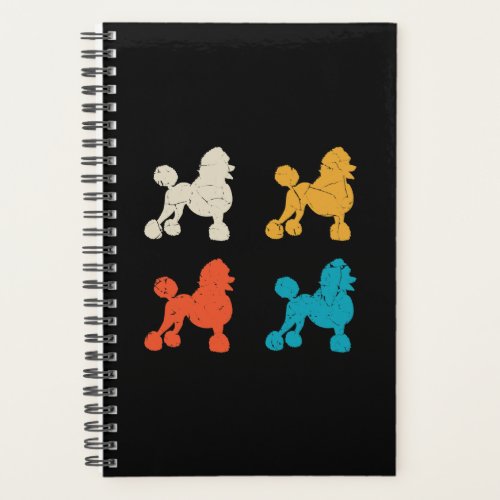 Pretty Gifts for Dog Lovers with Poodle Planner