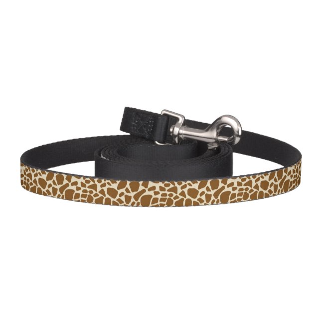 Pretty Giraffe Animal Print Pattern Look-like Pet Leash (Hook)